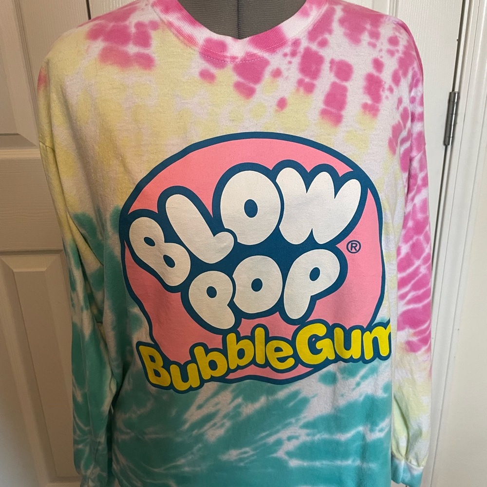 Tootsie Roll Blow Pop Bubble Gum label XL